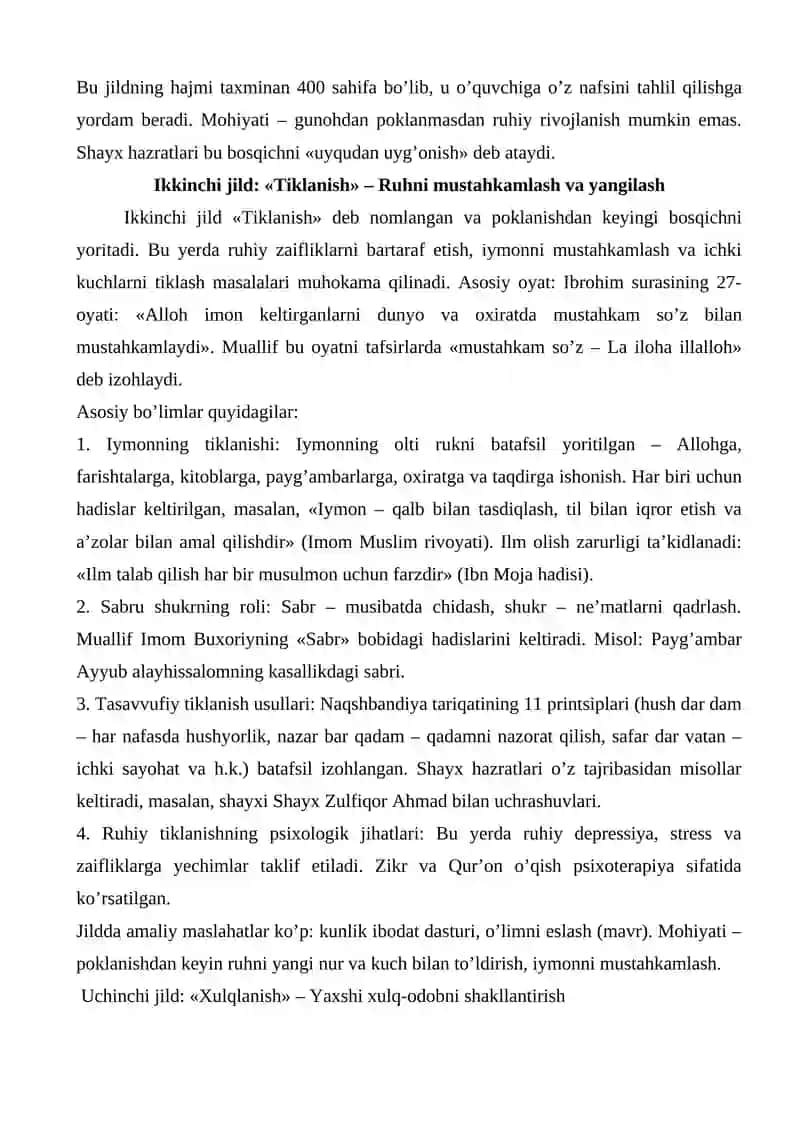 Ruhiy tarbiya 3