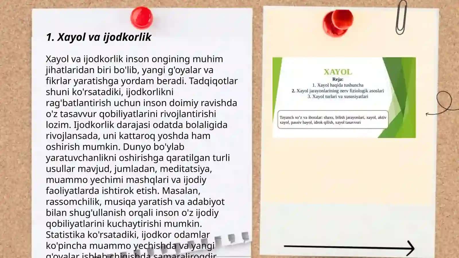 Xayol va ijodkorlik 3