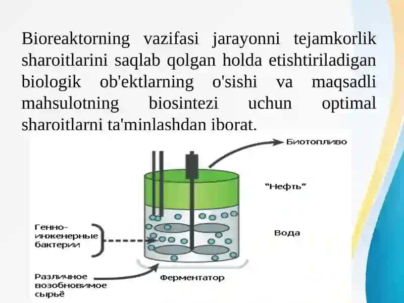Bioreaktorturlarini o‘rganish 3