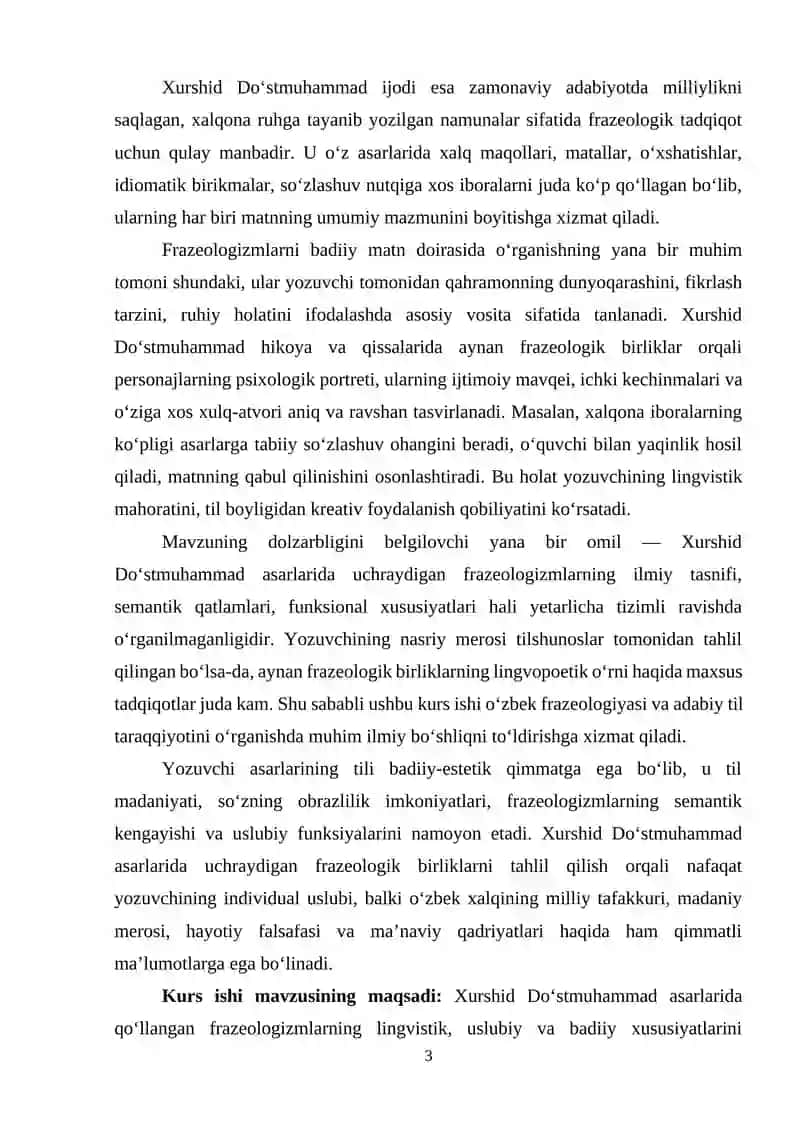 Xurshid Do‘stmuhammad asarlarida frazeologizmlar 3