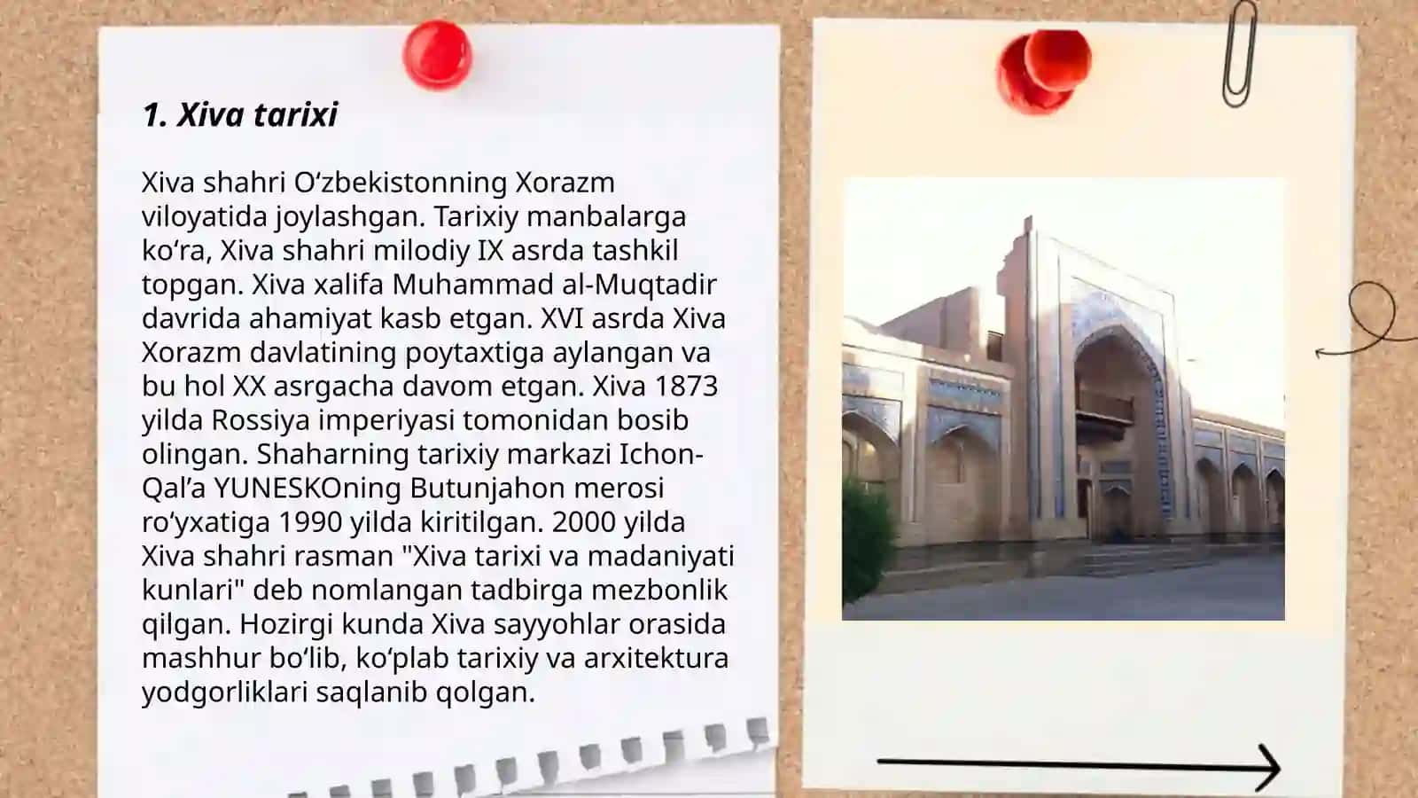 Xiva shahrida sayohat 3