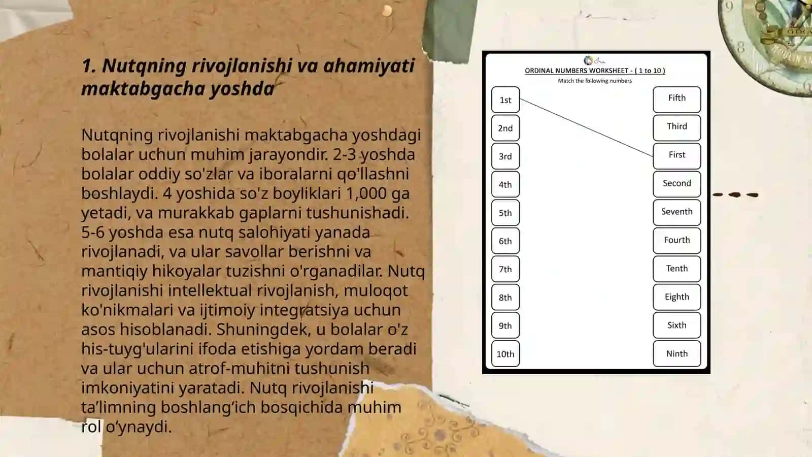 Maktabgacha yoshidagi bolalar nutqini shakllantirish shakllari 3