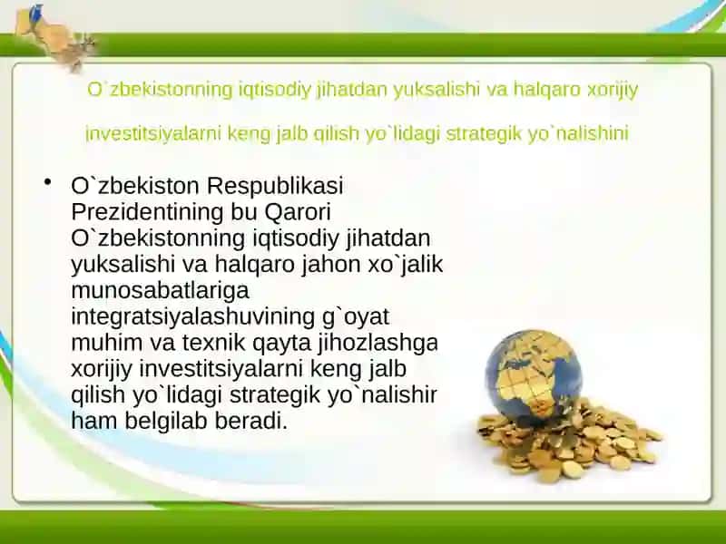 Investisiyalarning mohiyati, grafigi va funksiyasi 3
