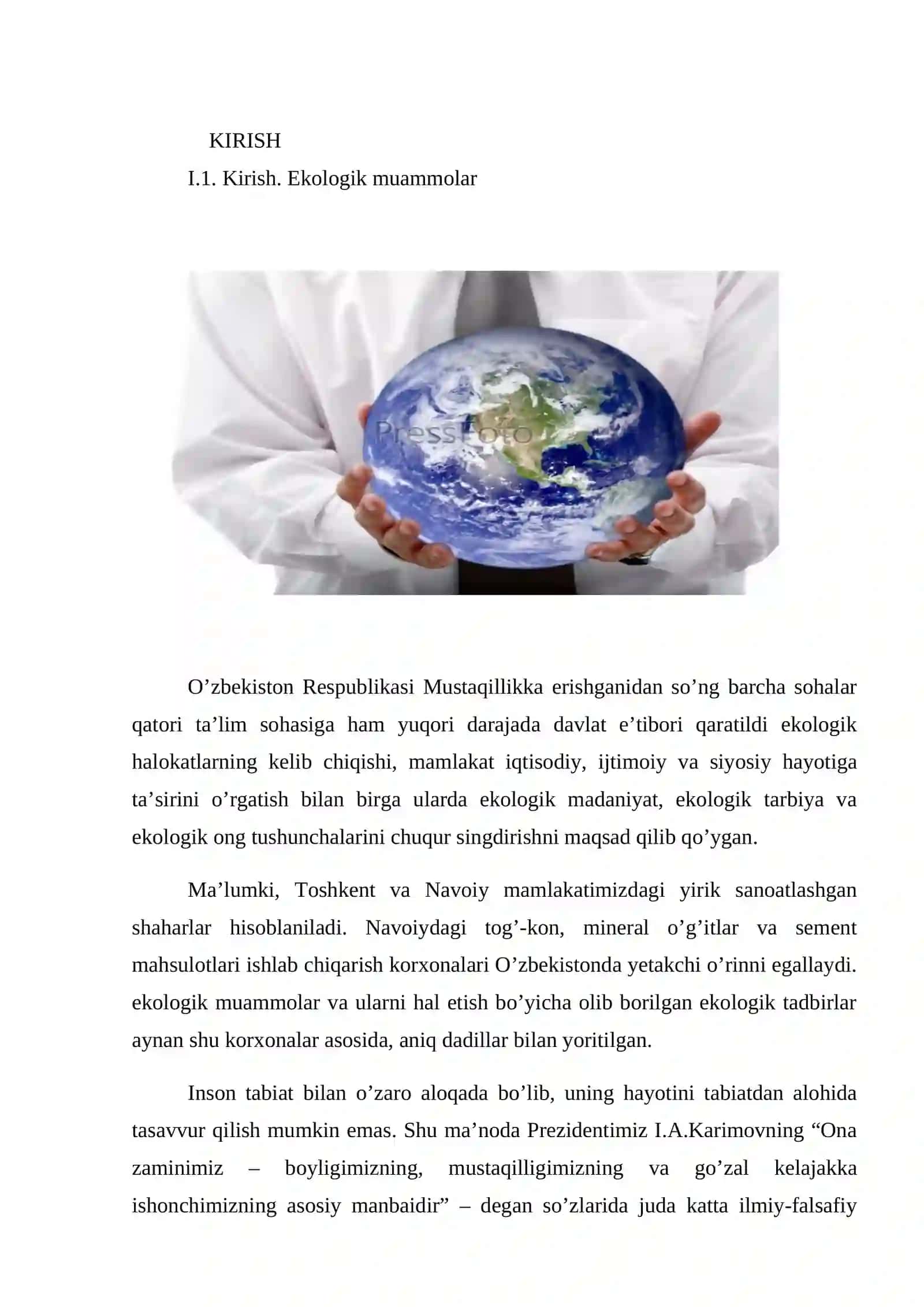 GLOBAL EKOLOGIK MUAMMOLAR 3