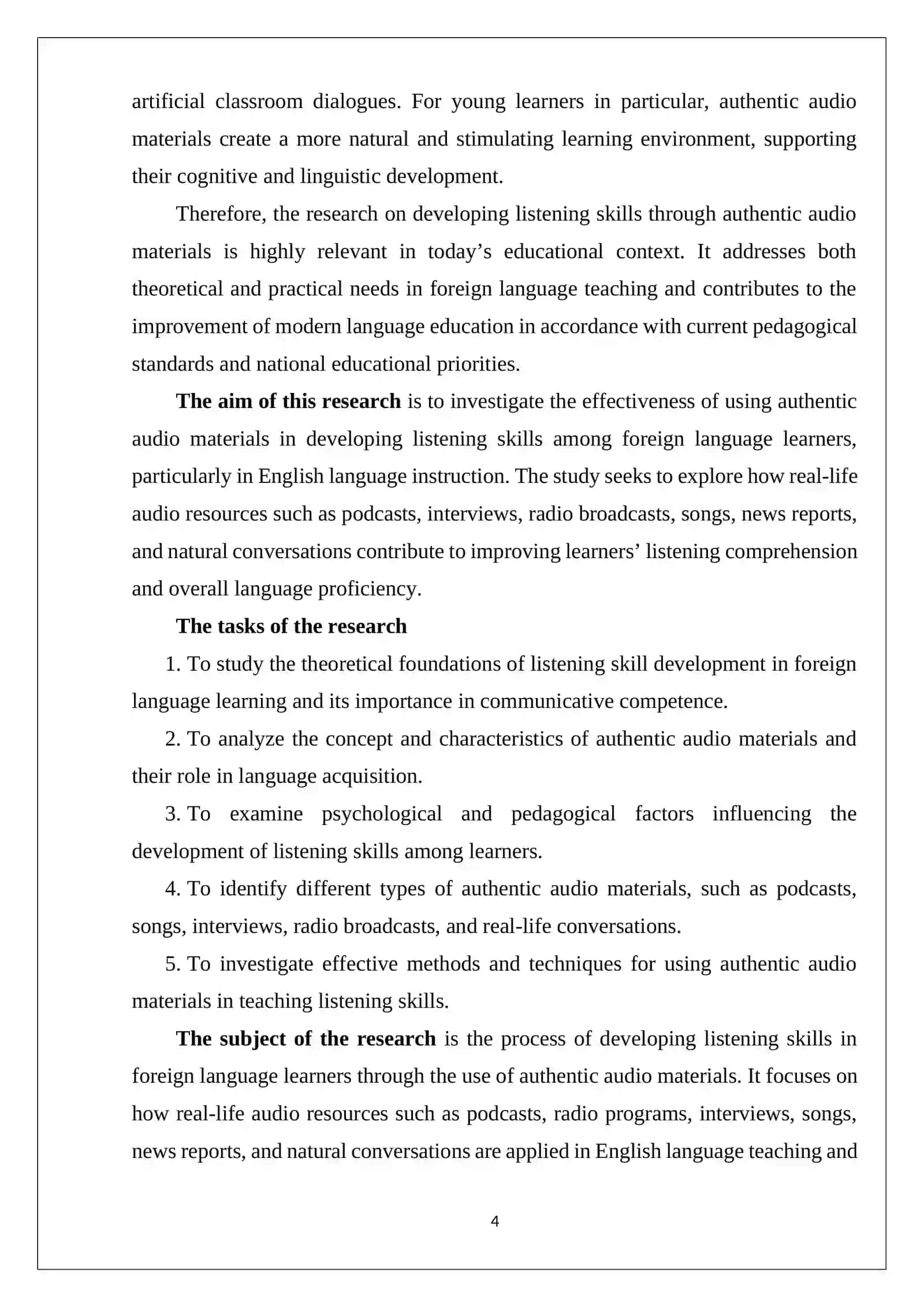 Developing listening skills through authentic audio materials 3
