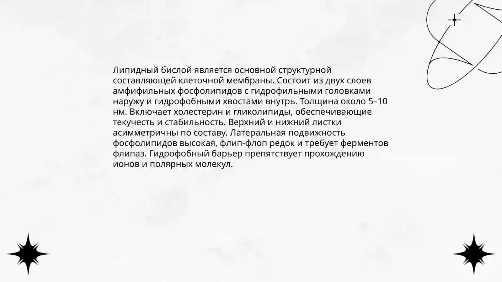 Клеточная мембрана 3