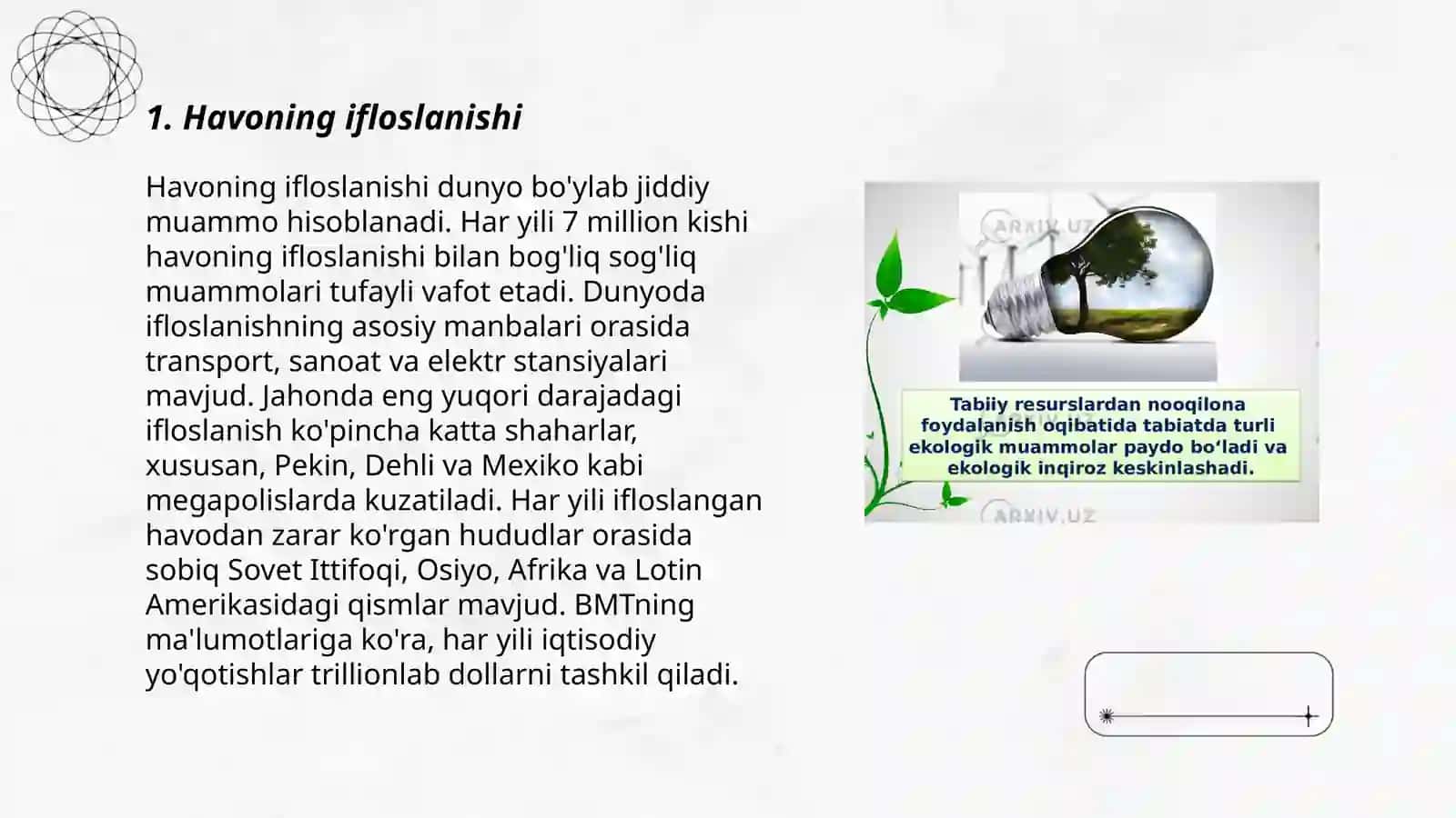 O'zbekistondagi Ekologik mumolar 3