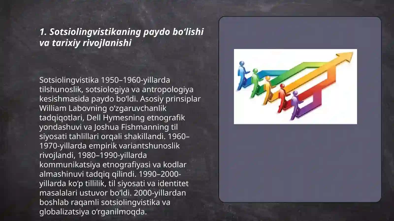 Sotsiolingvistika taraqqiyoti 3