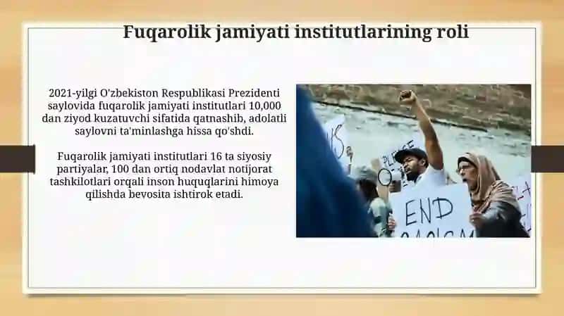 Fuqarolik jamiyati institutlarining roli 3