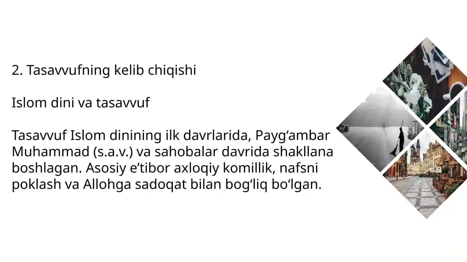 Tasavvuf tushunchasi va uning mohiyati 3