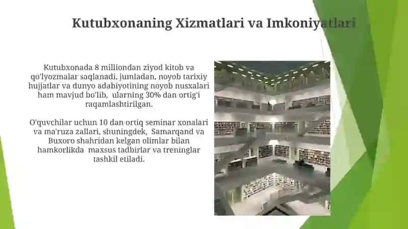 Alisher Navoiy kutubxonasi 3