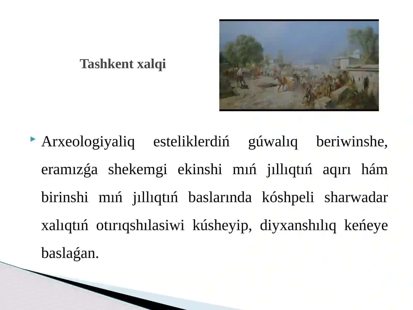 Tashkentu’lkesi Tawha’mestelikleri 3