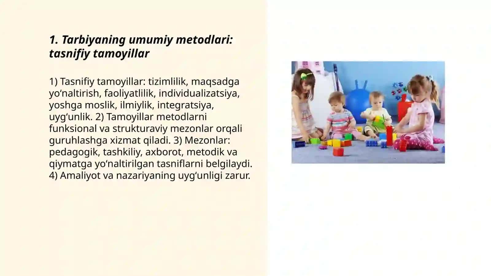Tarbiyaning umumiy metodlari tasnifi 3
