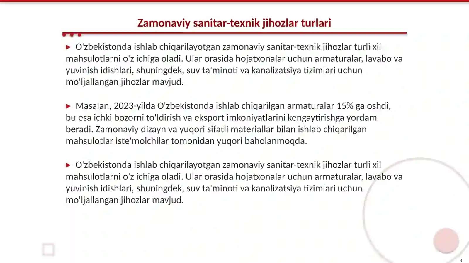 Zamonaviy sanitar-texnik jihozlar va armaturalar 3