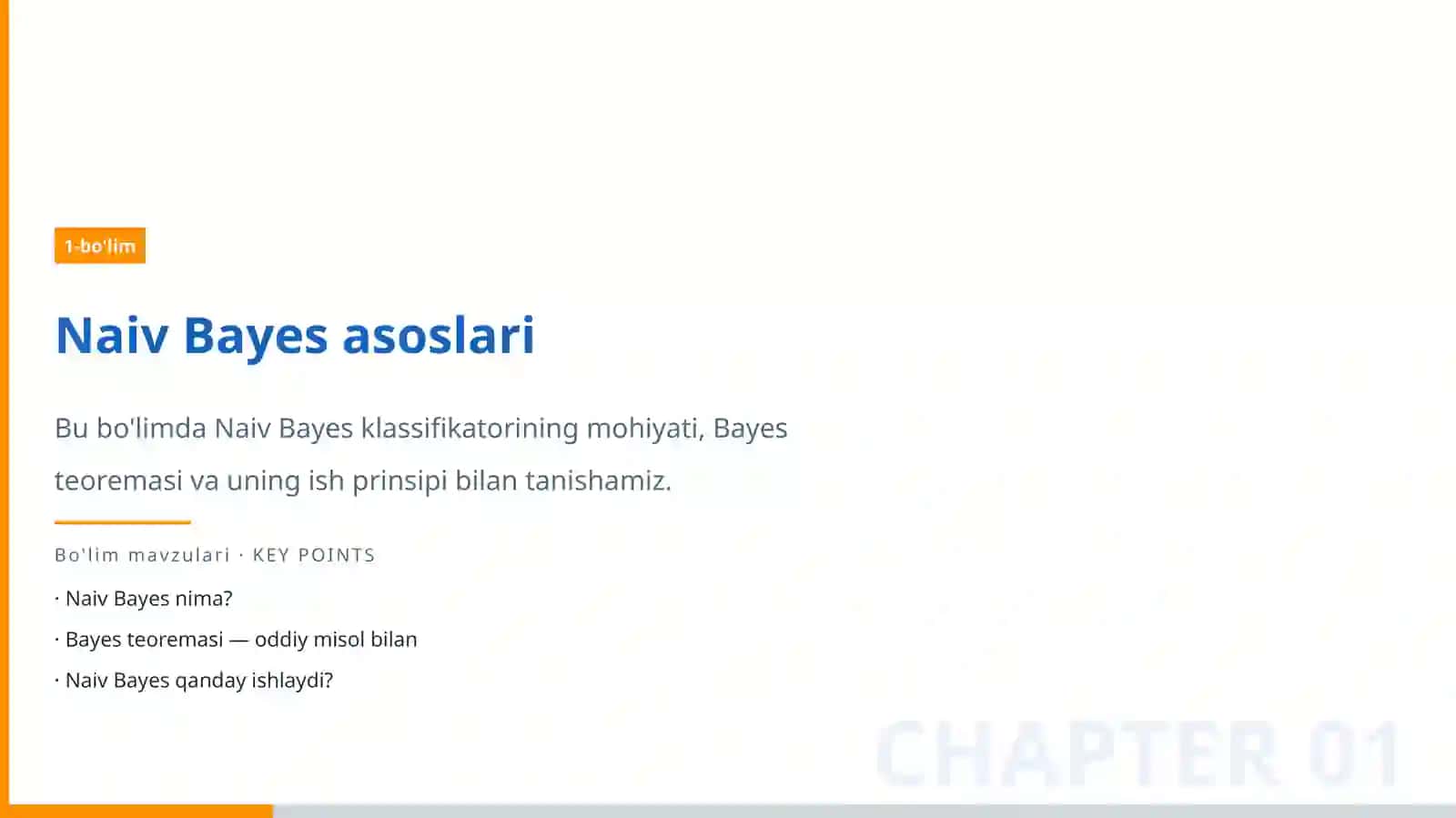 Naiv Bayes klassifikatori 3