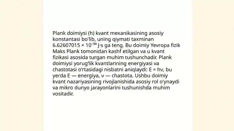 Modda tuzulishi fanidan tayyorlagan taqdimoti 3