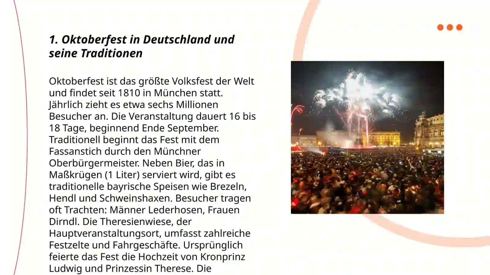 Oktoberfest in Deutschland und seine Traditionen 3