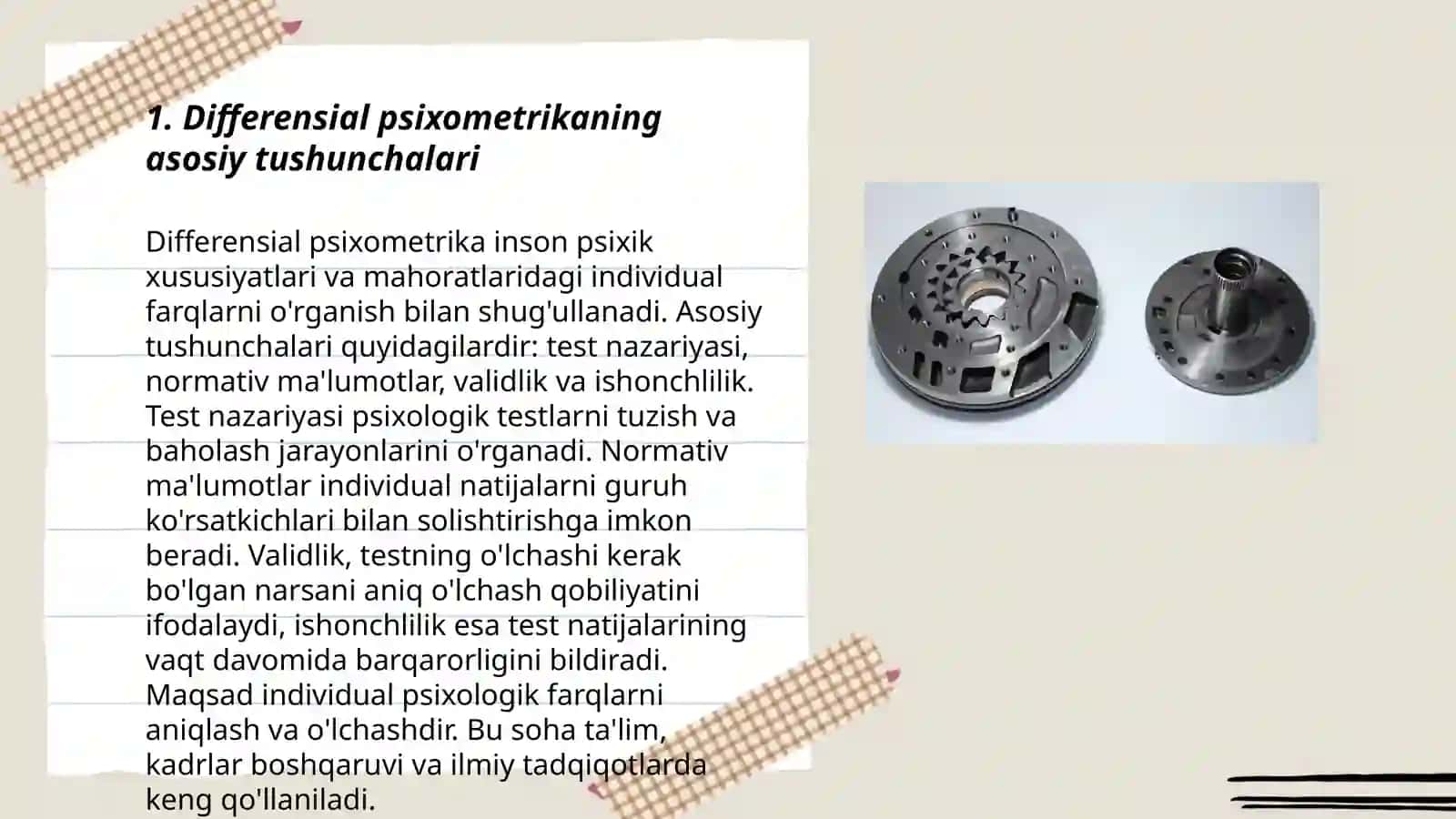 Differinsial psixometrika 3