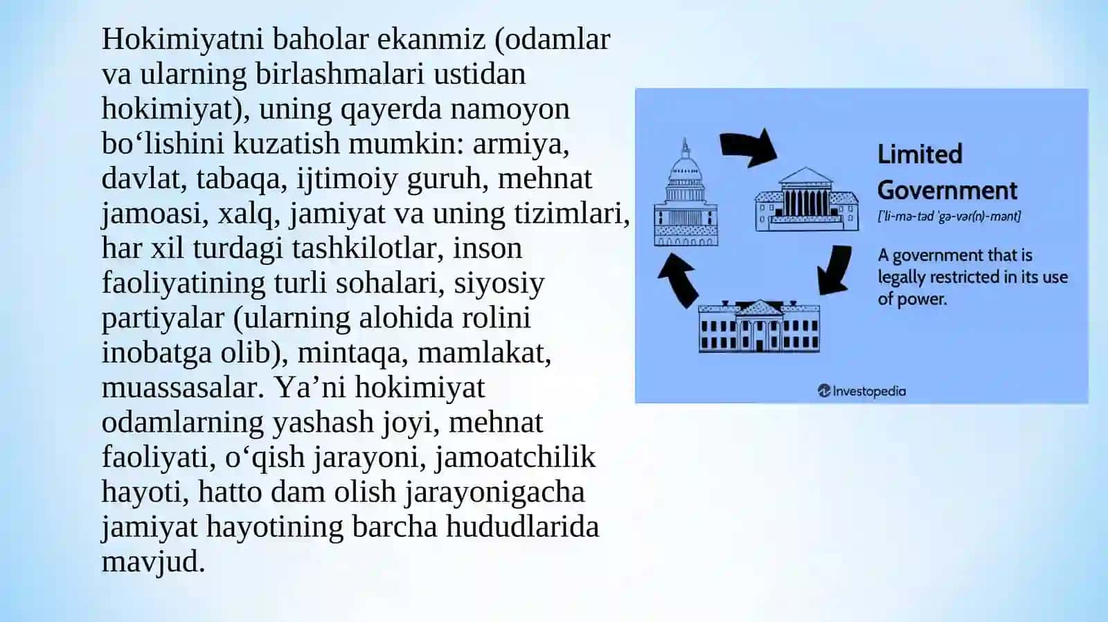 Hokimiyat turlari 3