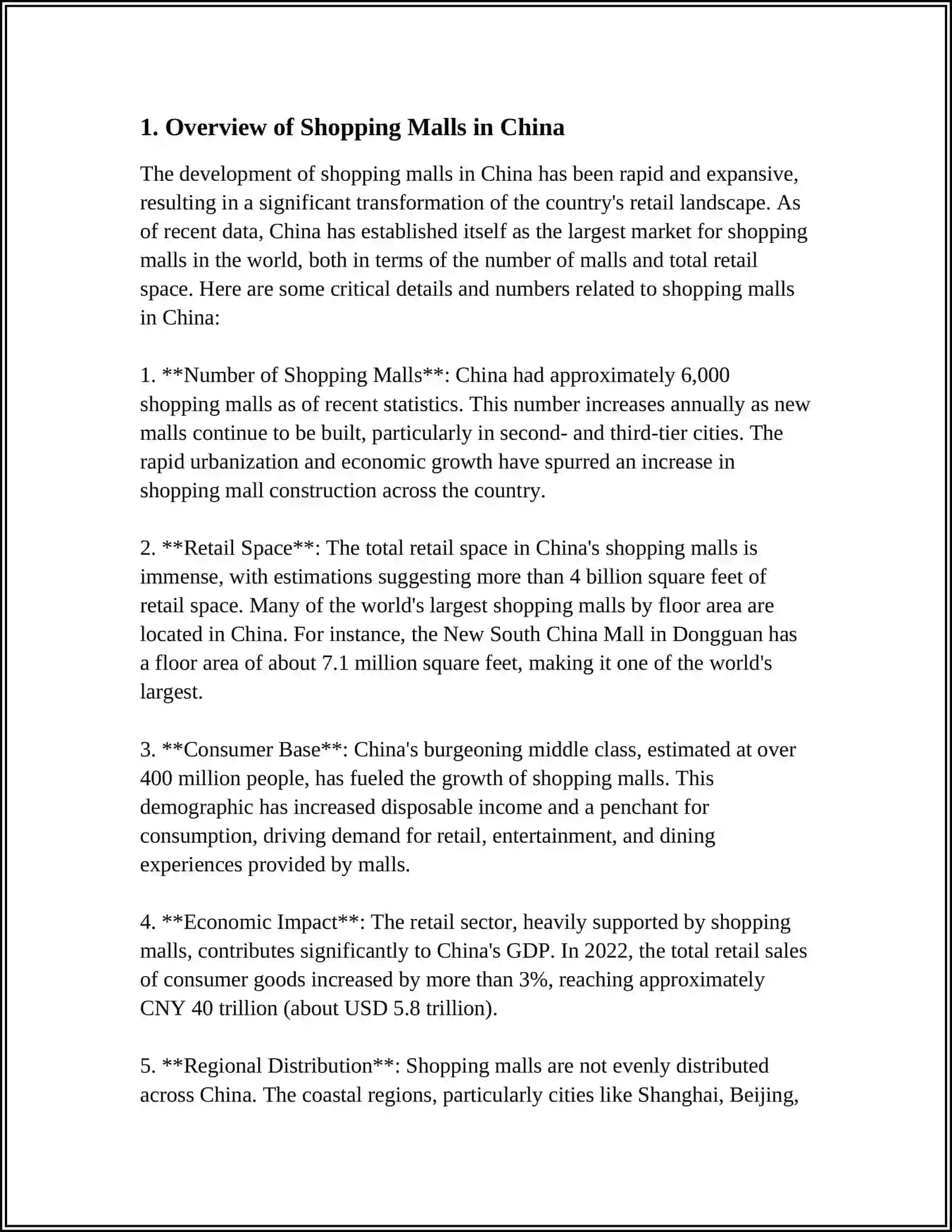 THE TOP SHOPPING MALLS IN CHINA, KOREA AND JAPAN 3