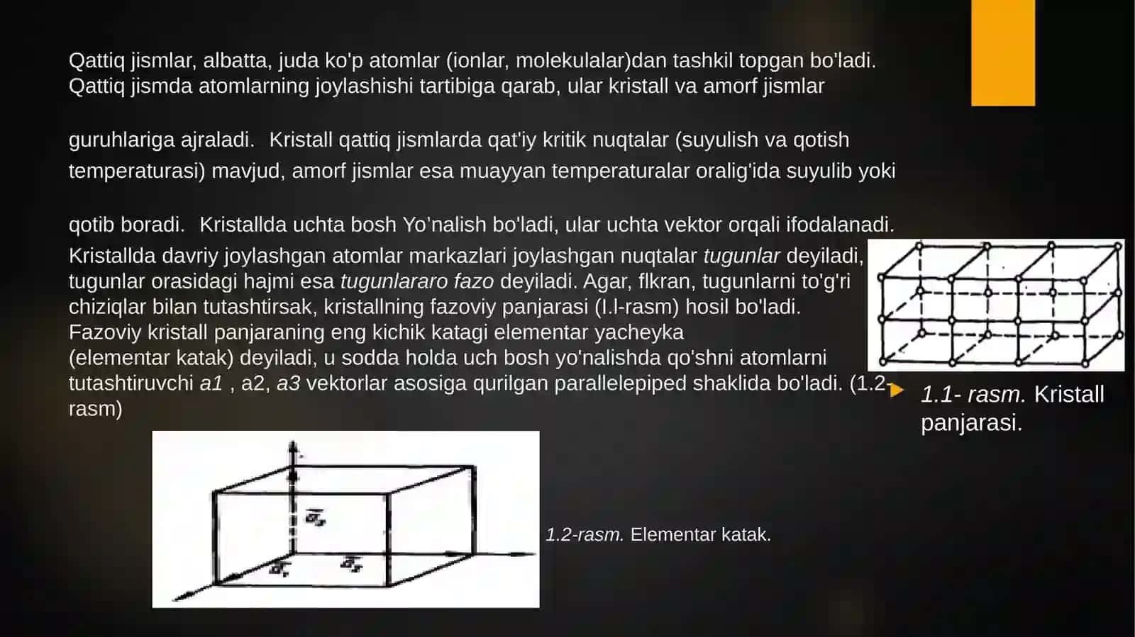 Kristallardagi nuqsonlar turlari 3