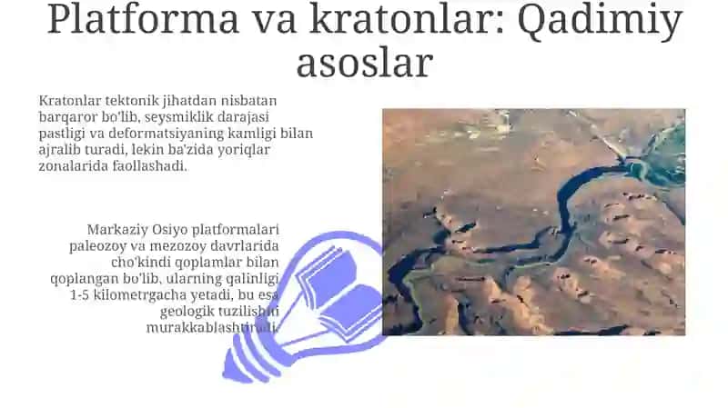 Oʻrta Osiyoning geologik va tektonik tuzilishi 3