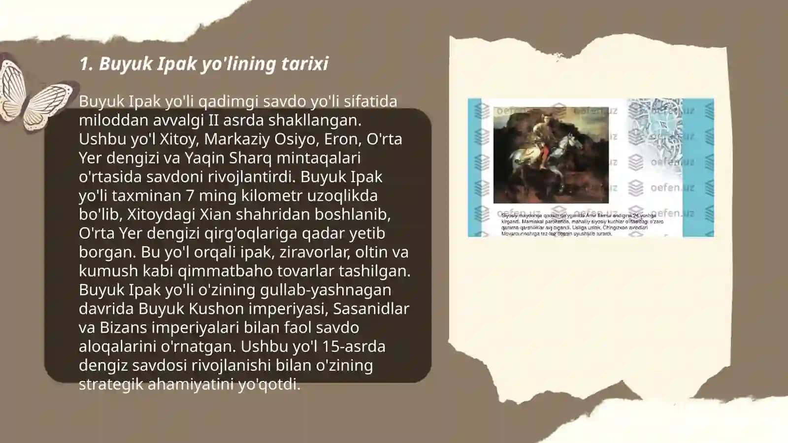 Buyuk Ipak Yo'li 3
