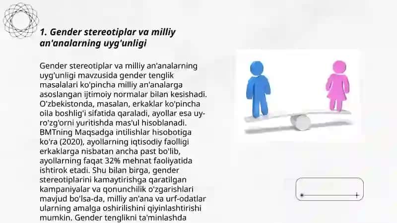 Turli millatlarga xos gender streotiplar 3