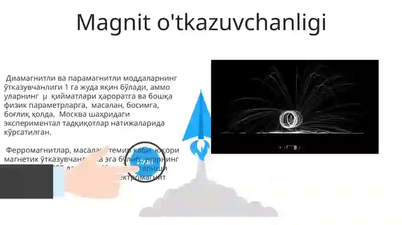 Magnit maydonning harakterlovchi parametrlar 3