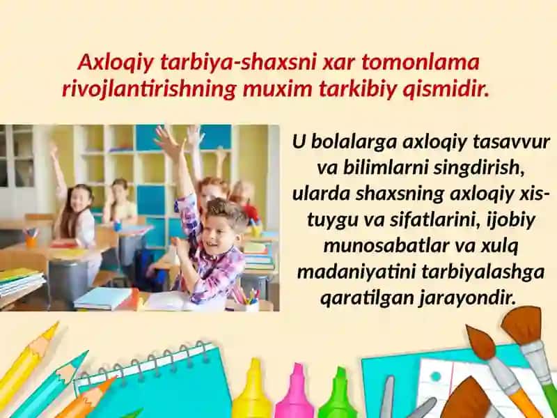 maktabgacha tarbiya yoshdagi bolalar faoliyatini tashkil etishda tarbiyasining o'rni 3