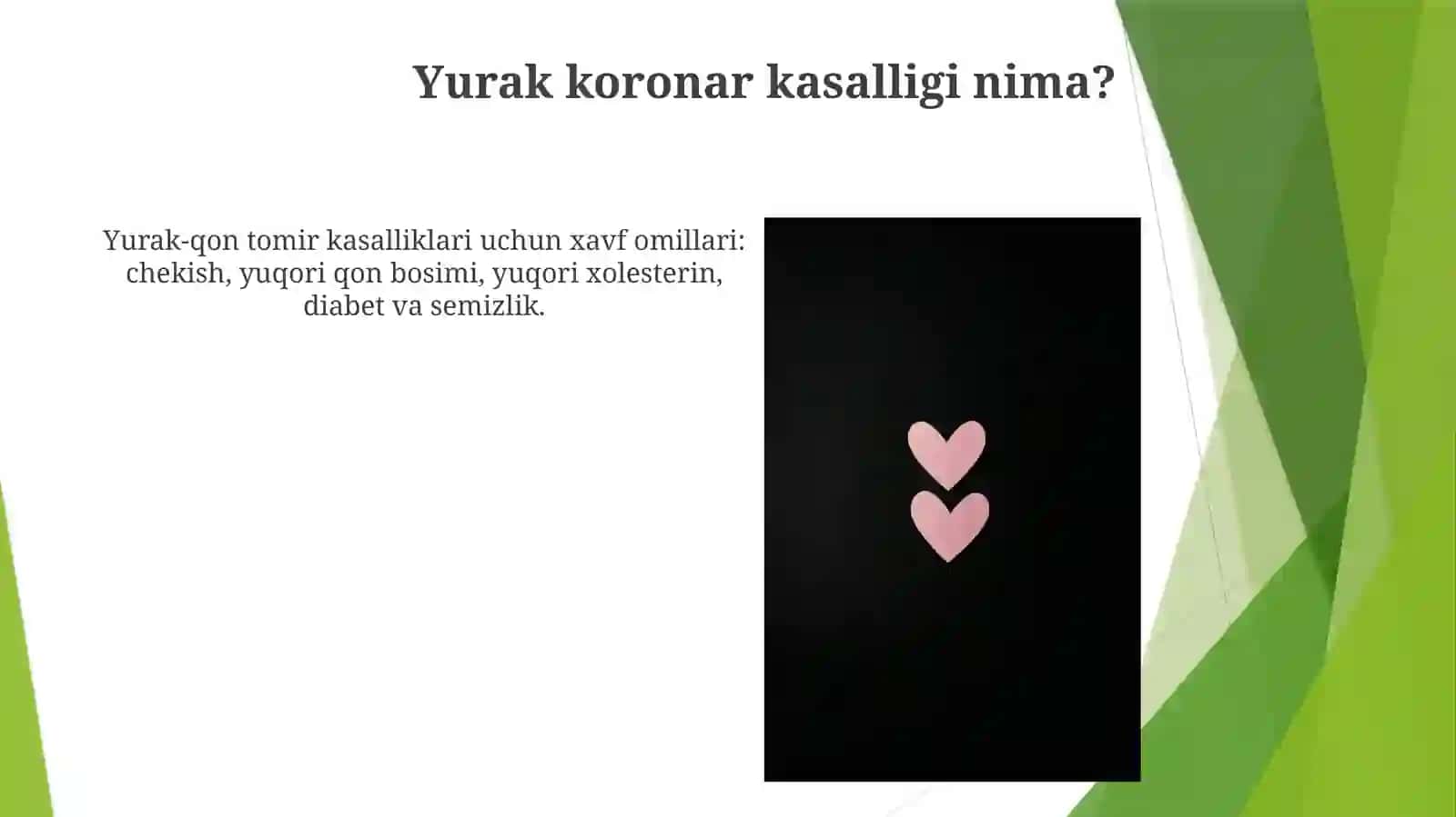 Yurak-i shemik kasalliklari 3