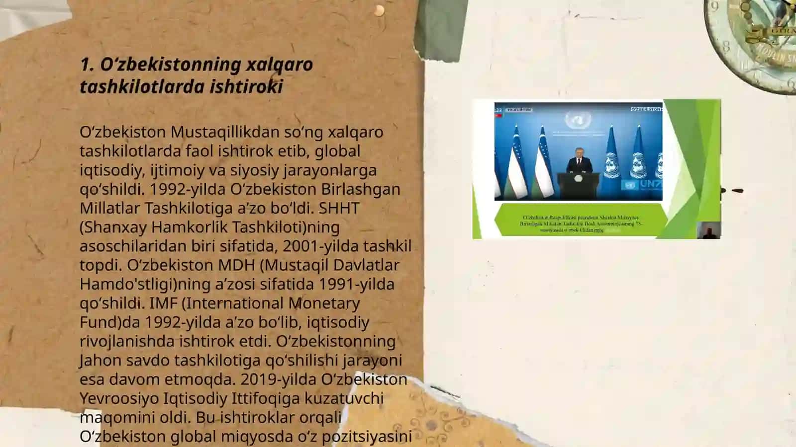Oʻzbekiston va jahon hamjamiyati 3