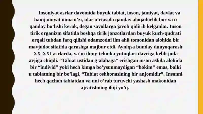 Inson Ekologiyasi 3