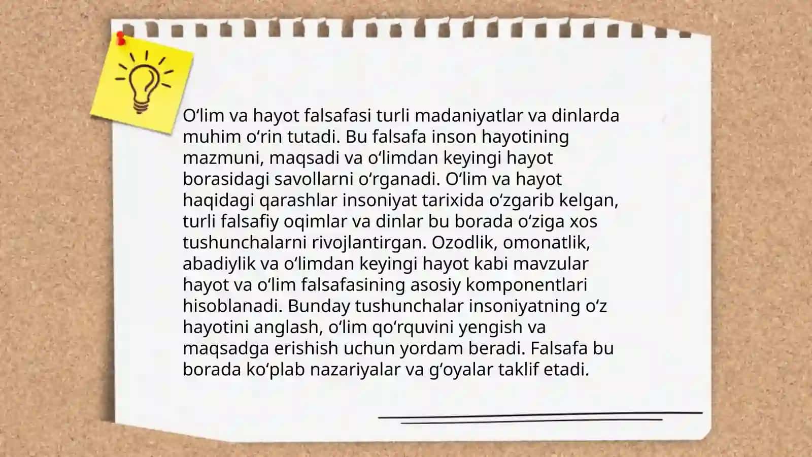 Oʻlim haqida tushuncha 3