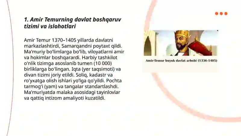Amir Temur buyuk davlat arbobi 3