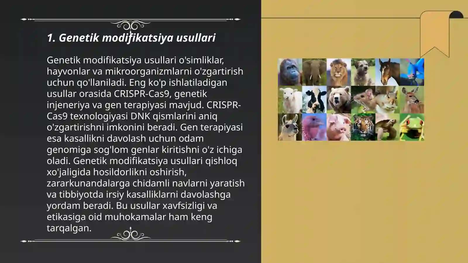 Hayvonlar genetik muhandisligi 3