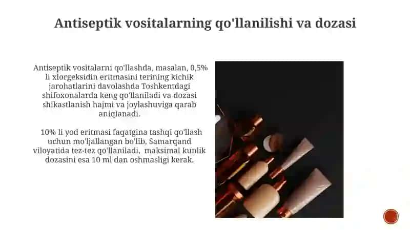 Antiseptik vositalari 3