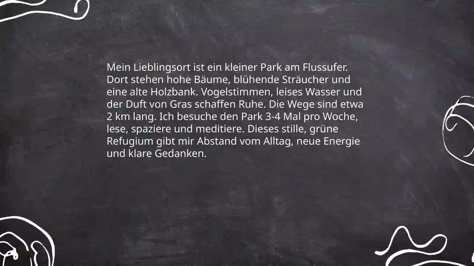 Mein Lieblingsort 3