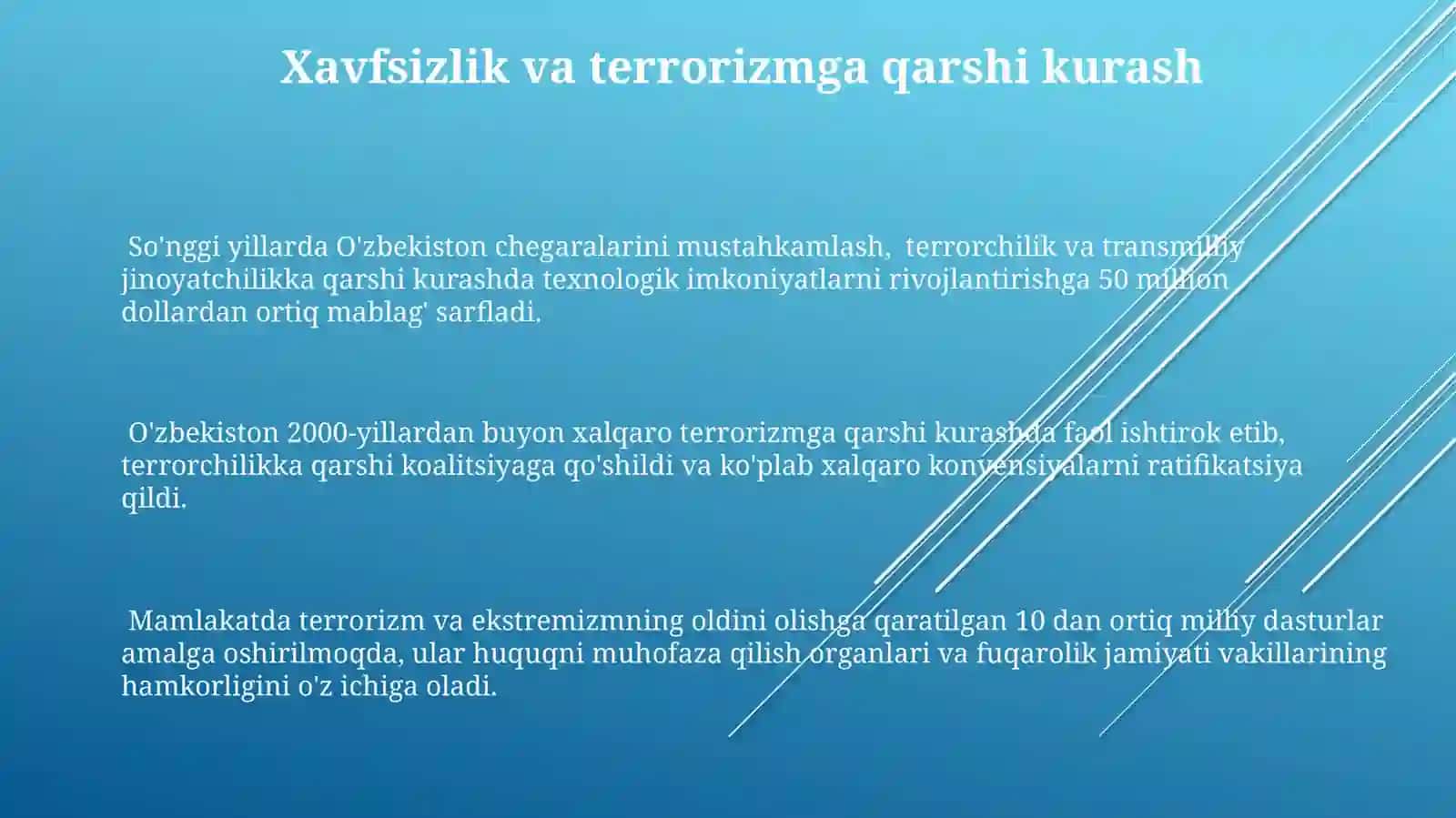 O'zbekiston ba jahon hamjamiyati 3