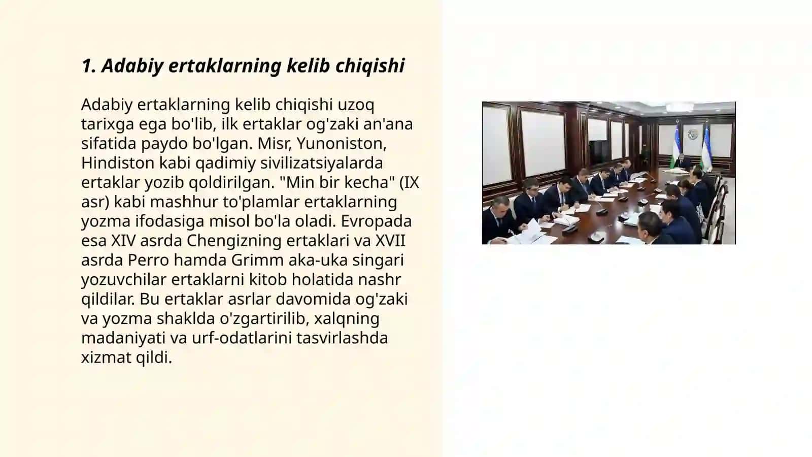 Adabiy ertaklarning shakllanishi va taraqqiyot xususiyatlari 3