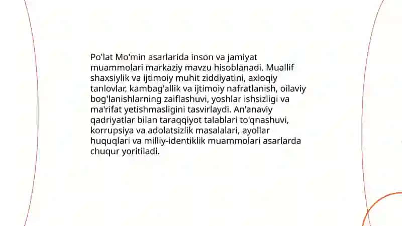Po'lat Mo'min asarlari 3