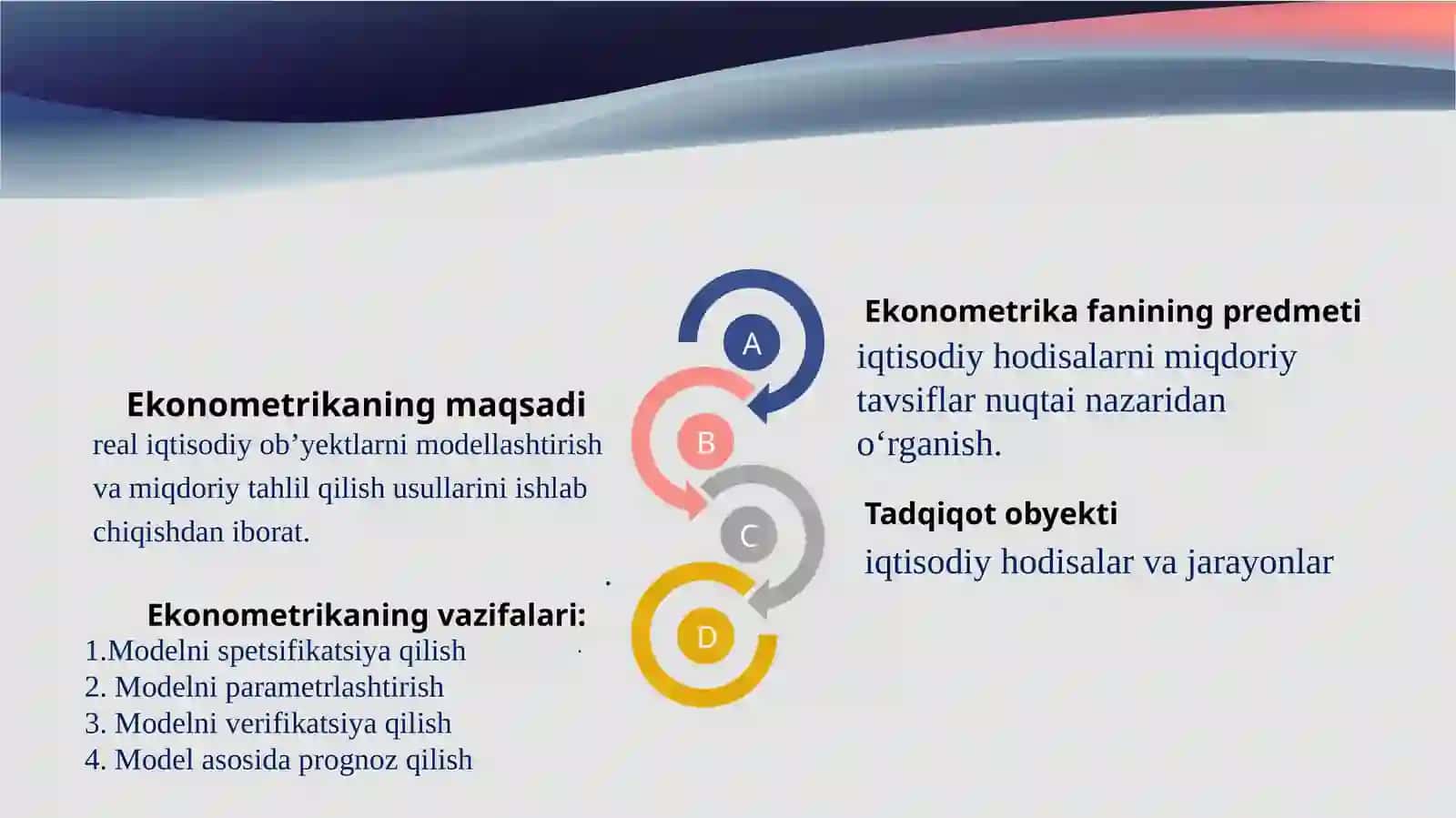 Ekonometrik modellarning axborot ta’minoti 3