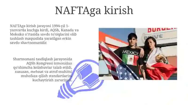 Meksika va NAFTA doirasida iqtisodiy oʻzaro bogʻliqlik 3