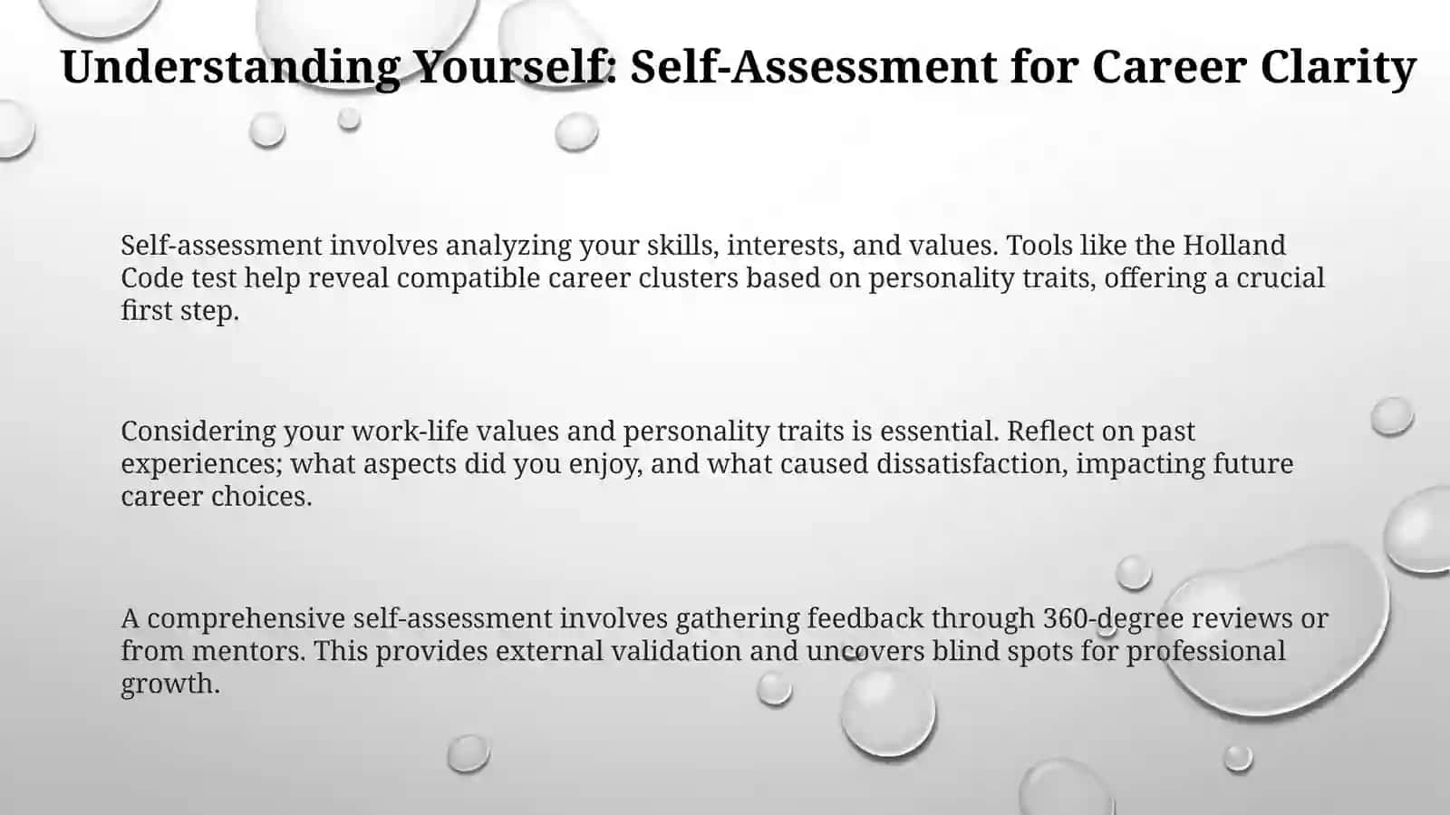 Stages and methods of careerplanning 3