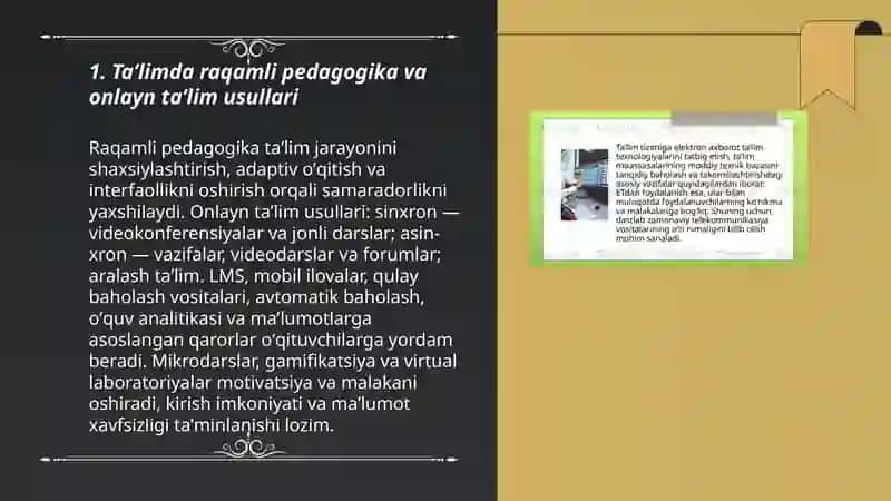 Taʼlimda zamonaviy texnologiyalar 3