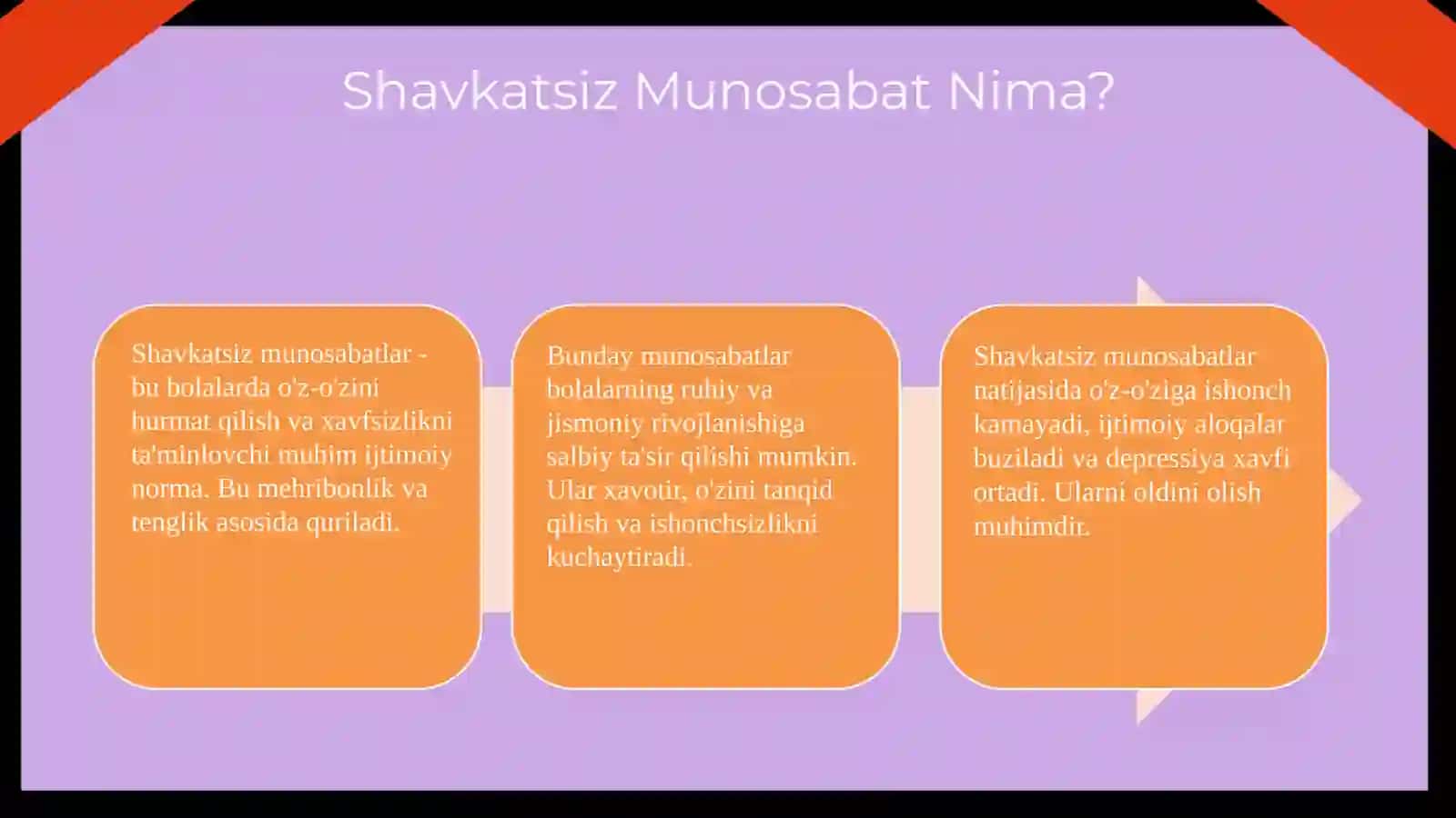 Bolalarni shavkatsiz munosabatdan himoya kiling 3