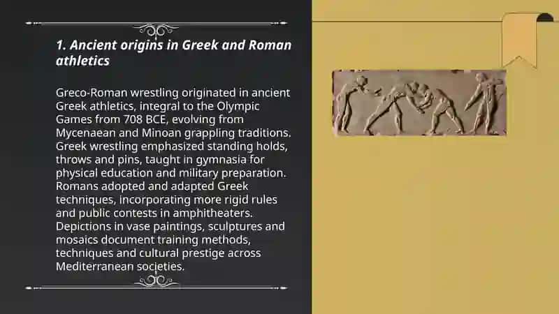 Greco-Roman Wrestling: History and Key Characteristics 3