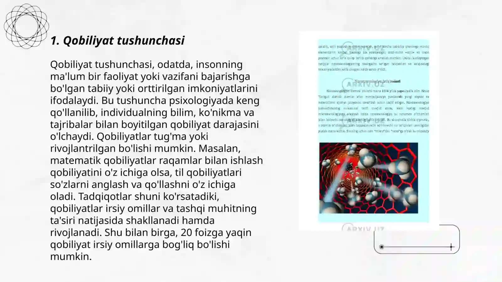 Qobiliyat va uning rivojlanishi 3
