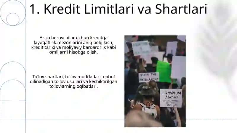 Pul kredit siyosati 3