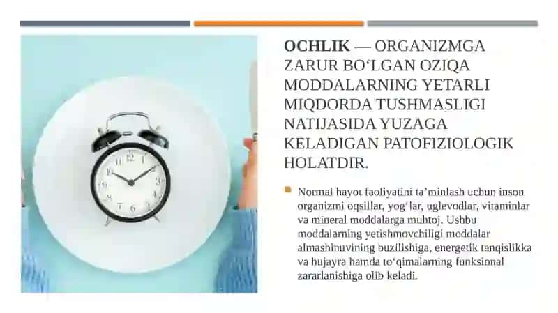 To‘liq va to‘liq bo‘lmagan ochlik 3